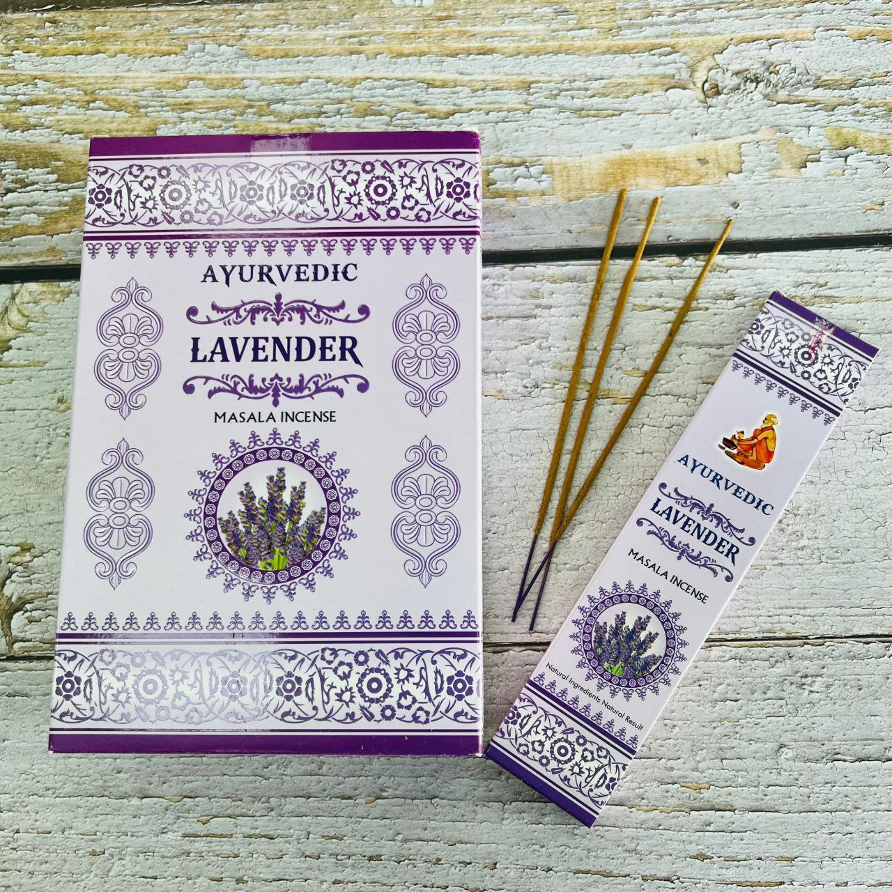 Incienso Natural " Ayurvedic Lavender "